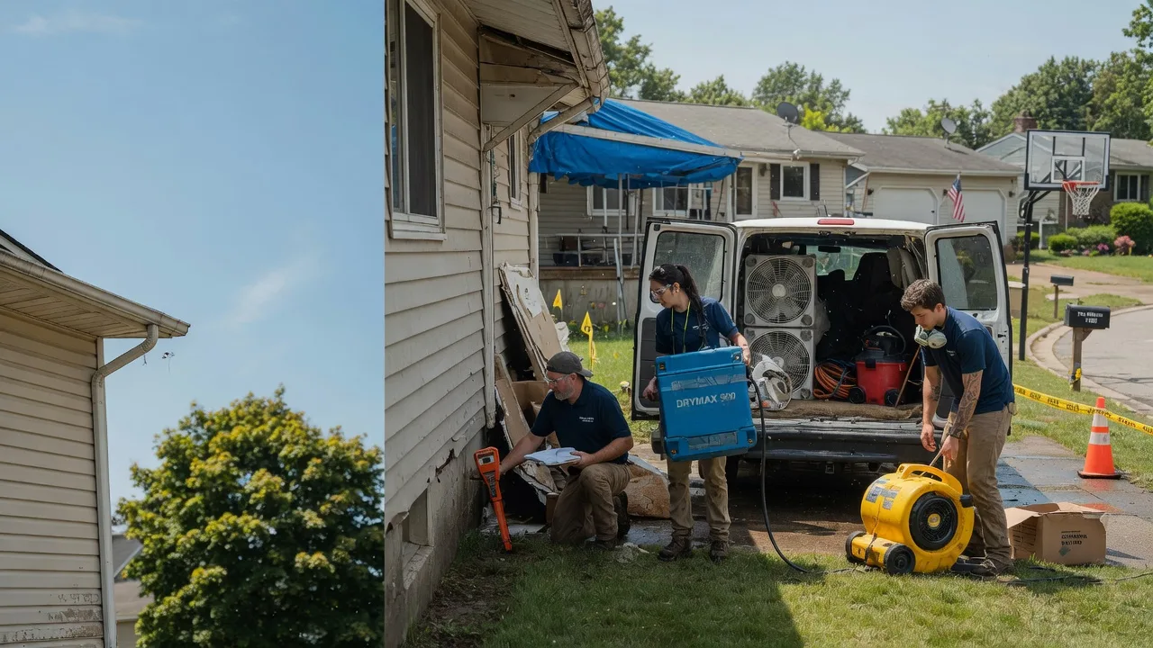 Ceiling Leak Cleanup in Biwabik, MN near me